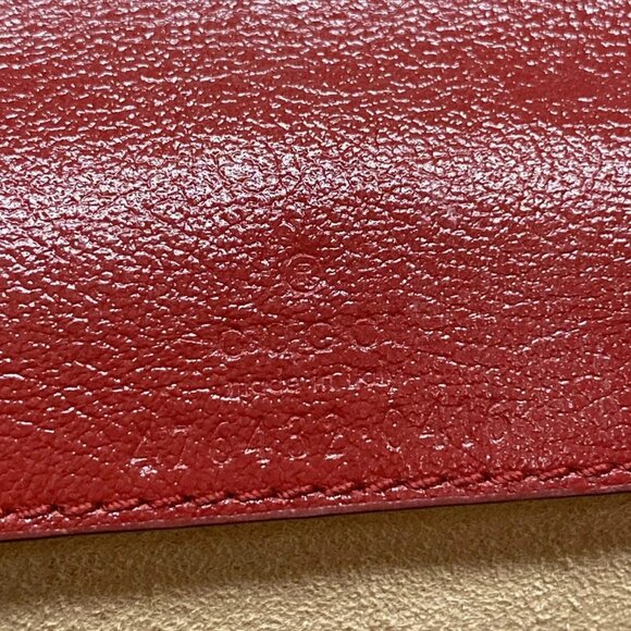 Auth GUCCI Dionysus 476432 Black White Bordeaux Tweeds Leather - Shoulder Bag - Picture 12 of 16